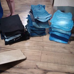 19 pairs of jeans